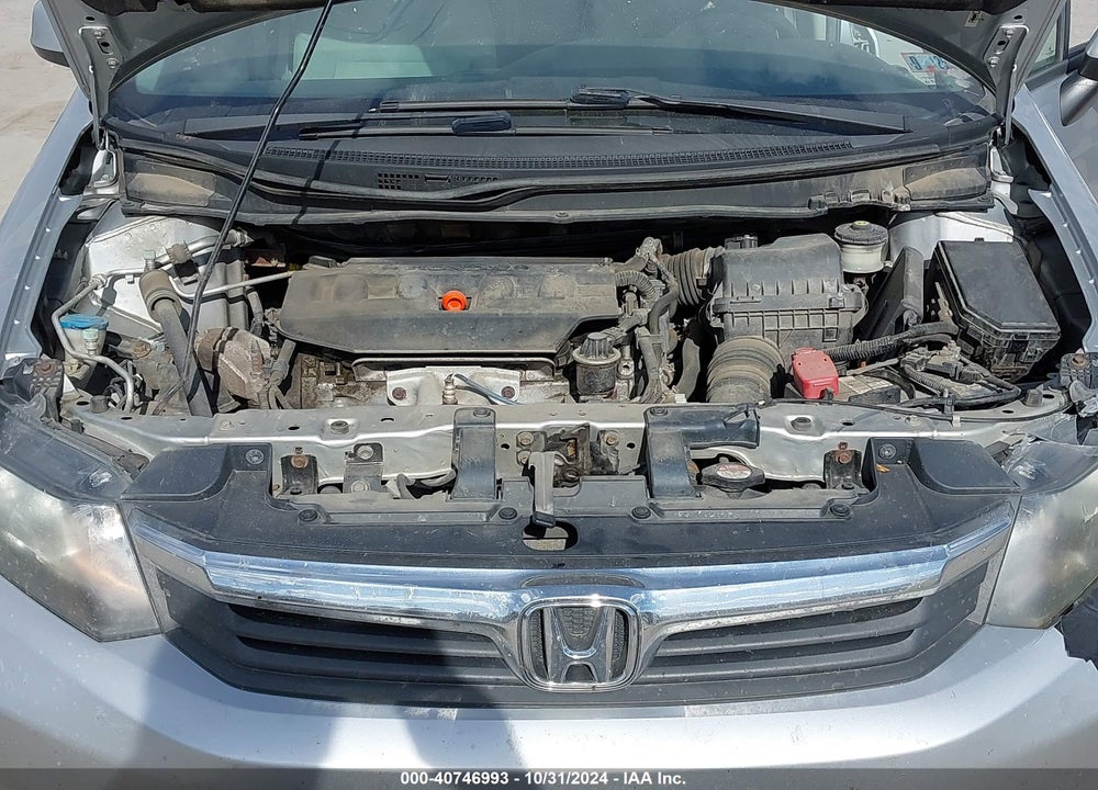 2012 HONDA CIVIC SDN LX VIN: 19XFB2F53CE061776