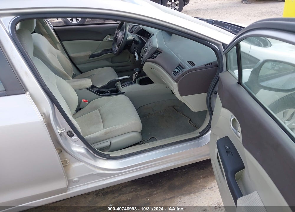2012 HONDA CIVIC SDN LX VIN: 19XFB2F53CE061776