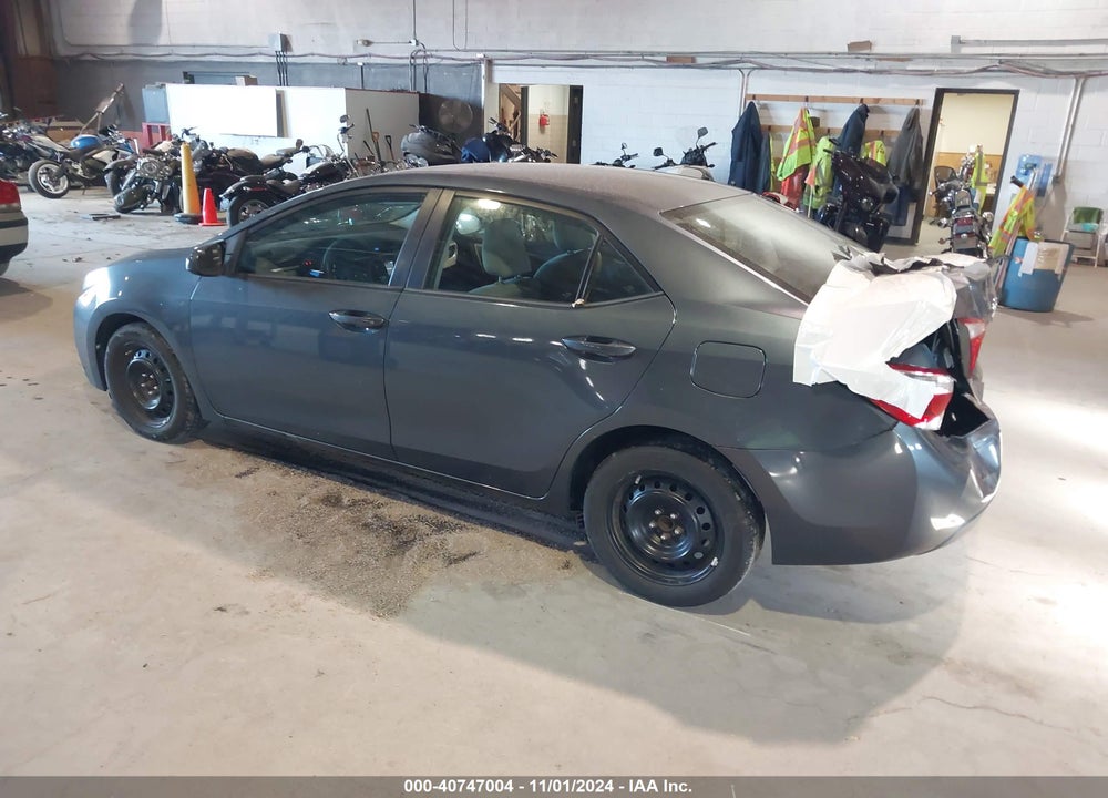 2014 TOYOTA COROLLA LE VIN: 2T1BURHE0EC143948