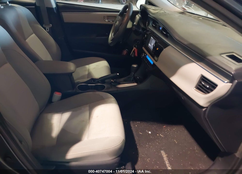 2014 TOYOTA COROLLA LE VIN: 2T1BURHE0EC143948