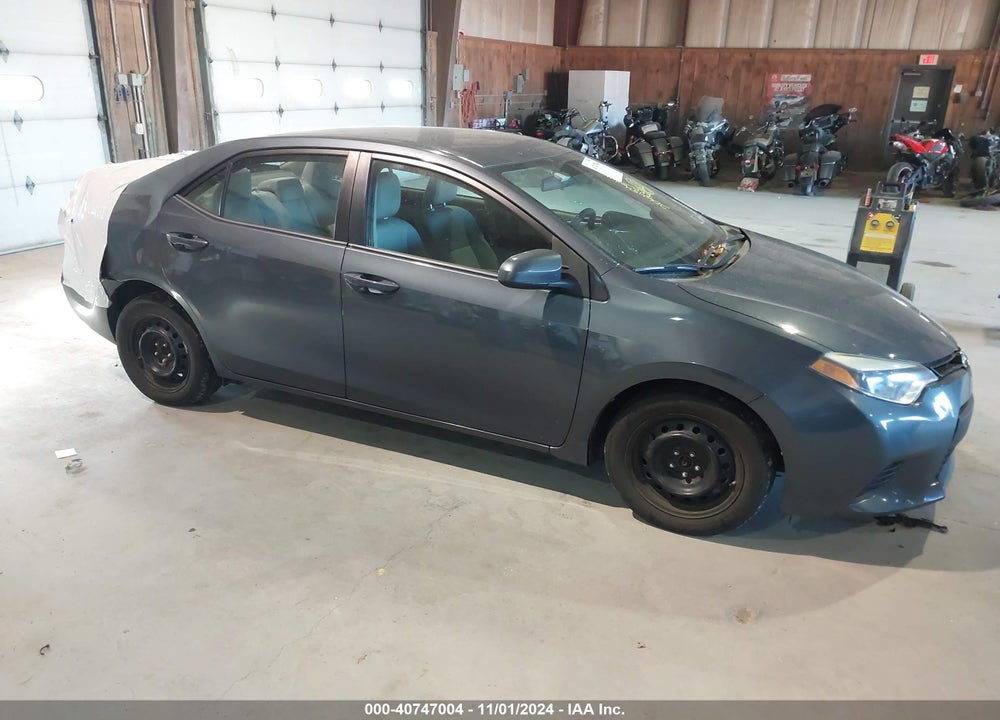 2014 TOYOTA COROLLA LE VIN: 2T1BURHE0EC143948