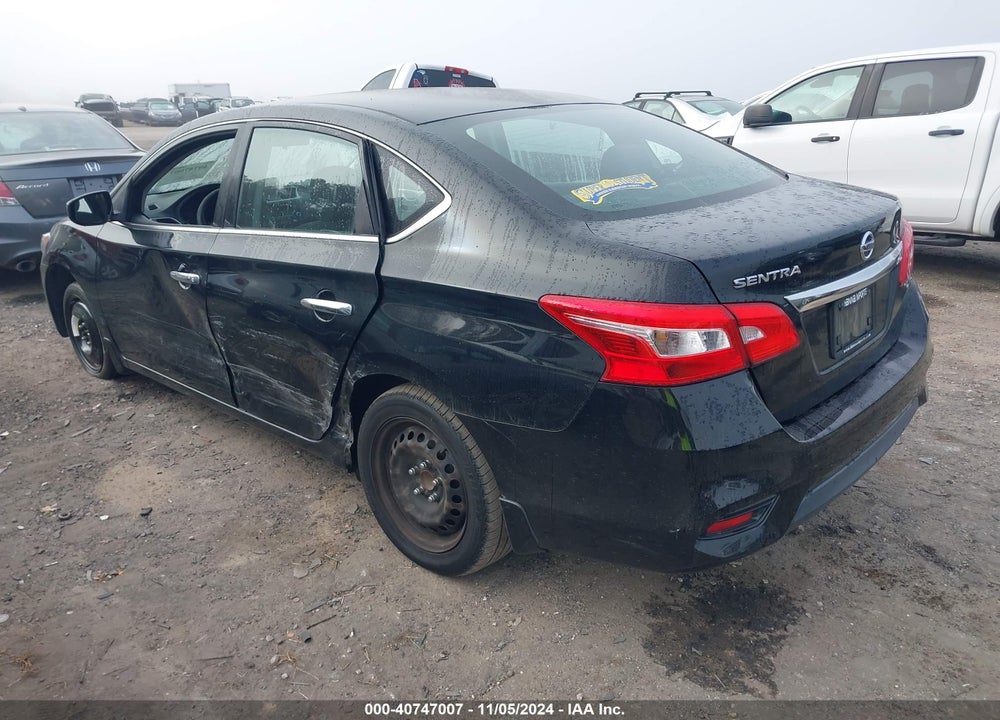 2016 NISSAN SENTRA S VIN: 3N1AB7APXGY328533
