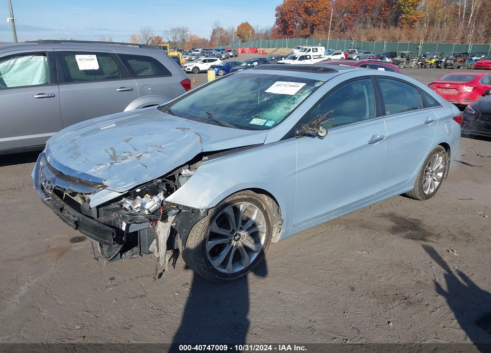 2013 HYUNDAI SONATA SE VIN: 5NPEC4AC7DH801031