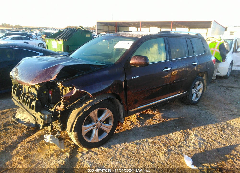 2012 TOYOTA HIGHLANDER LIMITED V6 VIN: 5TDDK3EHXCS122636