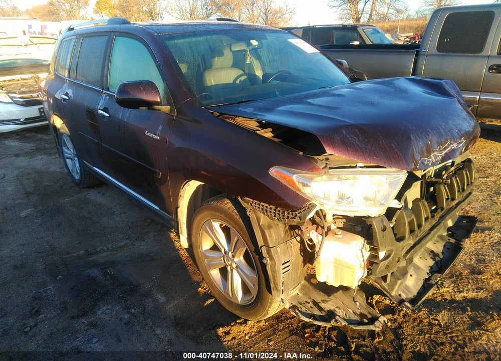 2012 TOYOTA HIGHLANDER LIMITED V6 VIN: 5TDDK3EHXCS122636