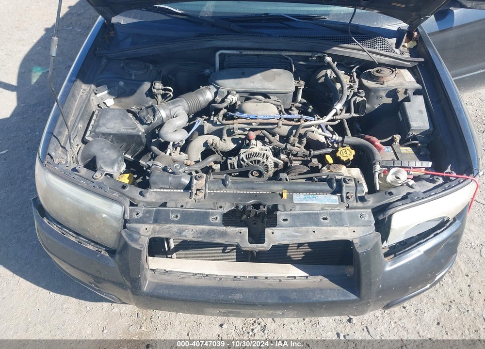 2008 SUBARU FORESTER 2.5X VIN: JF1SG65628H701484