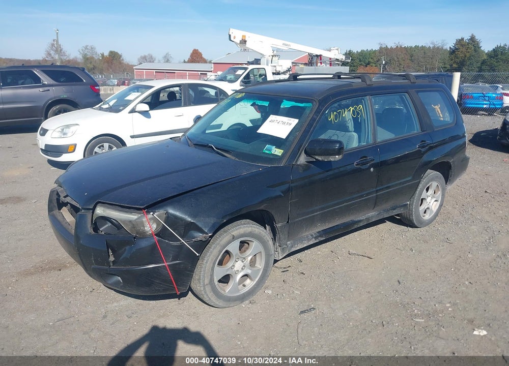 2008 SUBARU FORESTER 2.5X VIN: JF1SG65628H701484