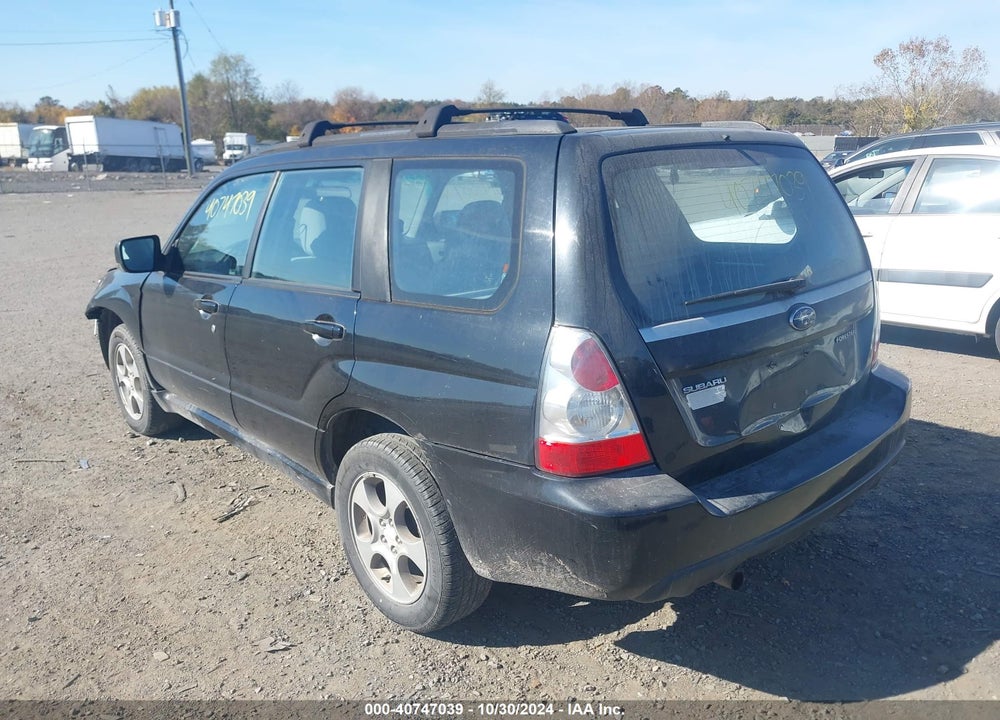 2008 SUBARU FORESTER 2.5X VIN: JF1SG65628H701484