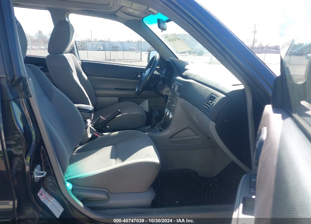 2008 SUBARU FORESTER 2.5X VIN: JF1SG65628H701484