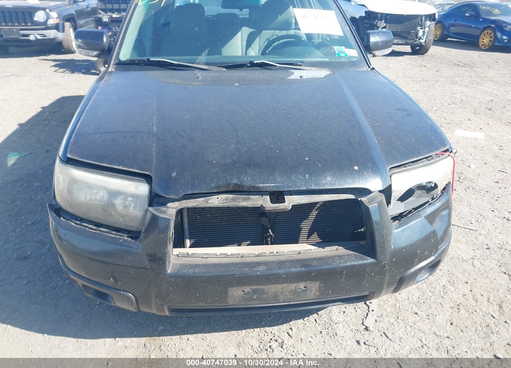 2008 SUBARU FORESTER 2.5X VIN: JF1SG65628H701484