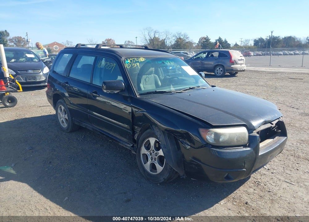 2008 SUBARU FORESTER 2.5X VIN: JF1SG65628H701484
