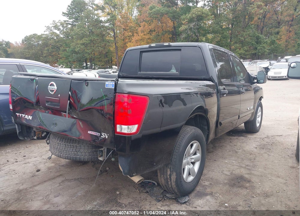 2011 NISSAN TITAN SV VIN: 1N6BA0ED4BN301603
