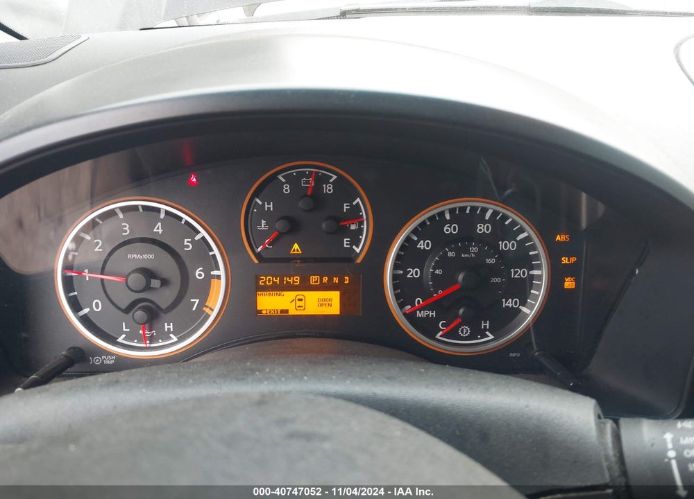2011 NISSAN TITAN SV VIN: 1N6BA0ED4BN301603