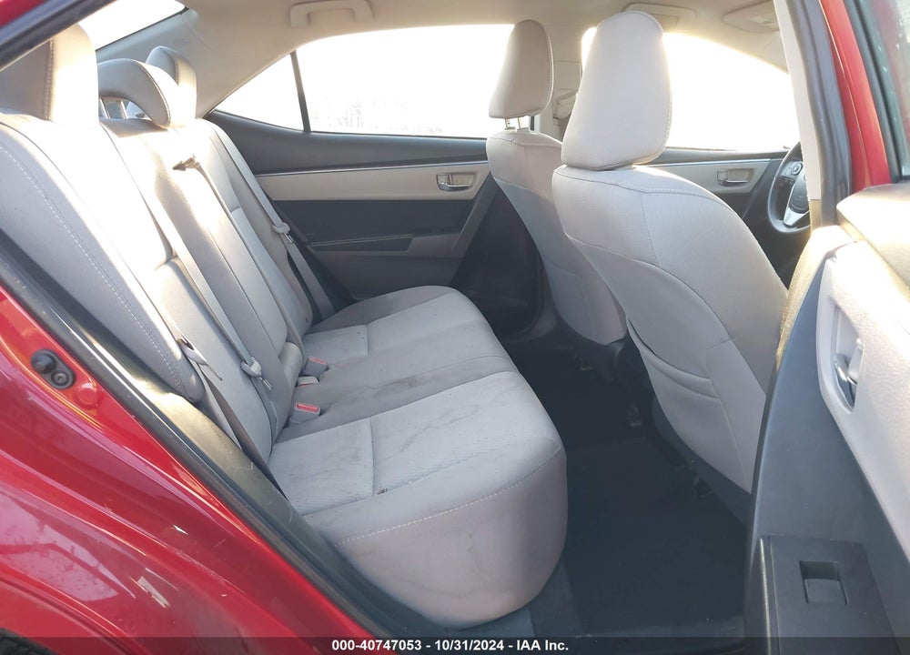 2016 TOYOTA COROLLA LE VIN: 2T1BURHE7GC631085