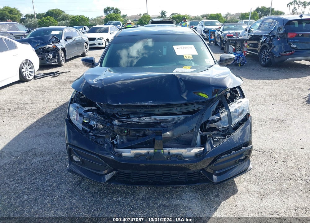 2021 HONDA CIVIC SPORT VIN: SHHFK7H43MU410298