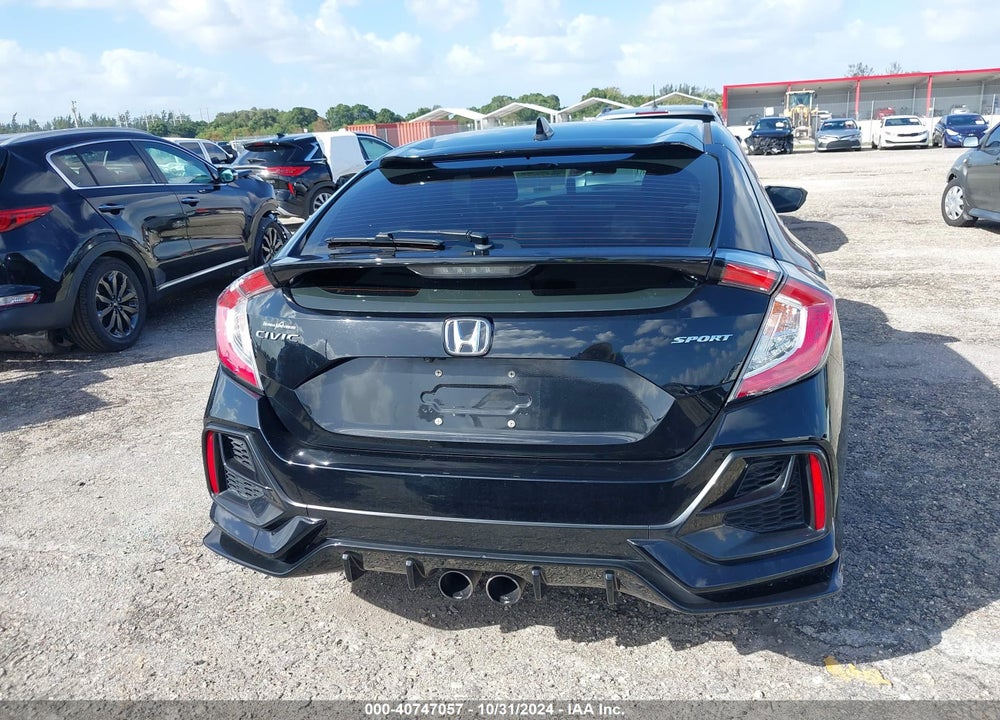 2021 HONDA CIVIC SPORT VIN: SHHFK7H43MU410298