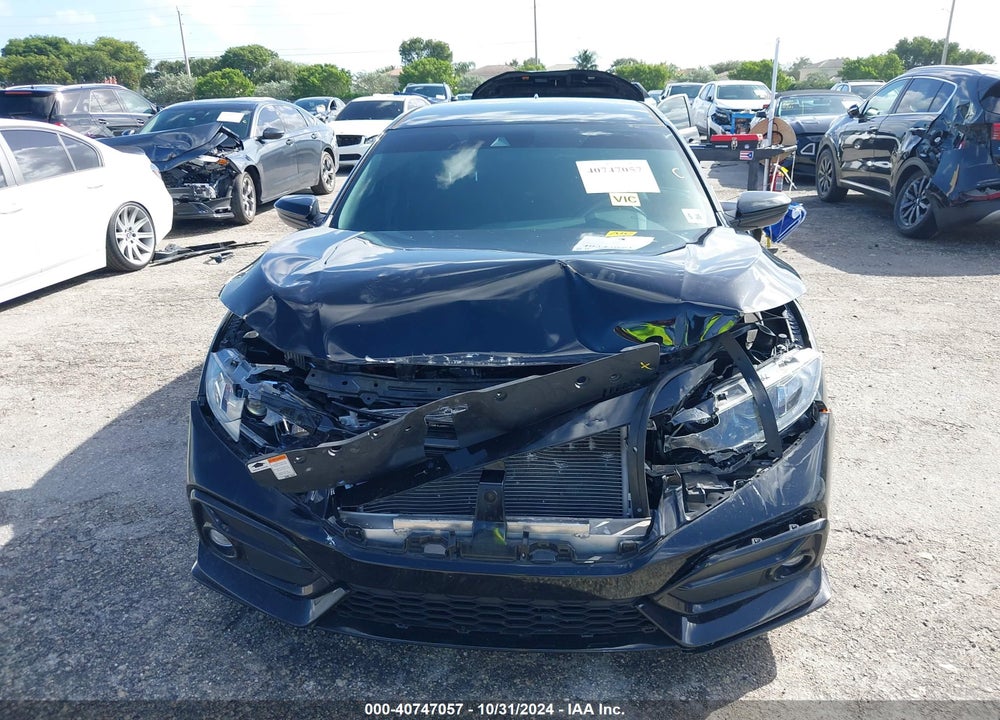 2021 HONDA CIVIC SPORT VIN: SHHFK7H43MU410298