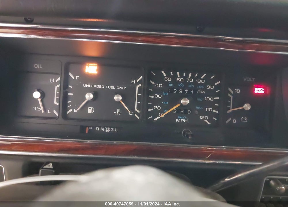 1992 CHRYSLER IMPERIAL VIN: 1C3XV56L5ND837975