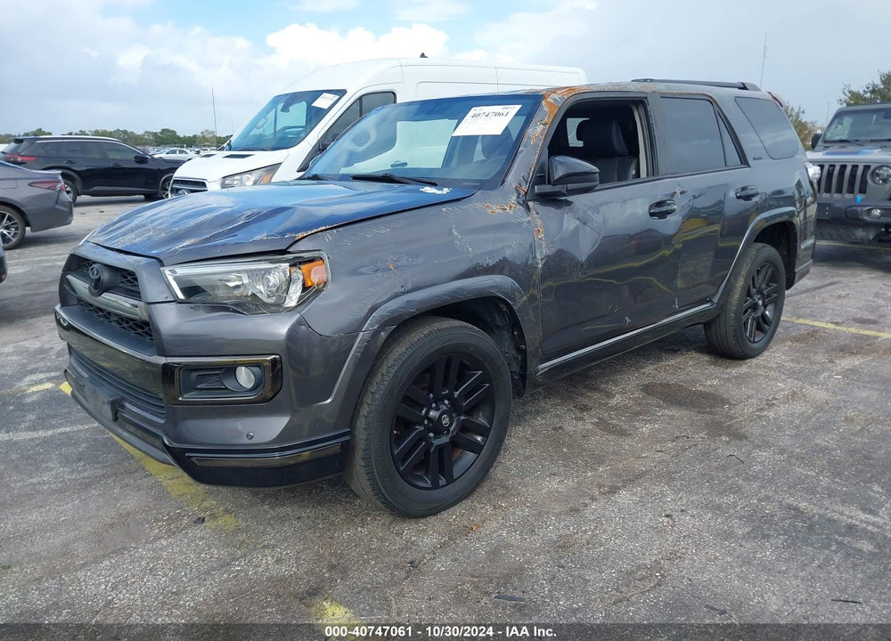 2019 TOYOTA 4RUNNER LIMITED NIGHTSHADE VIN: JTEBU5JR5K5685475