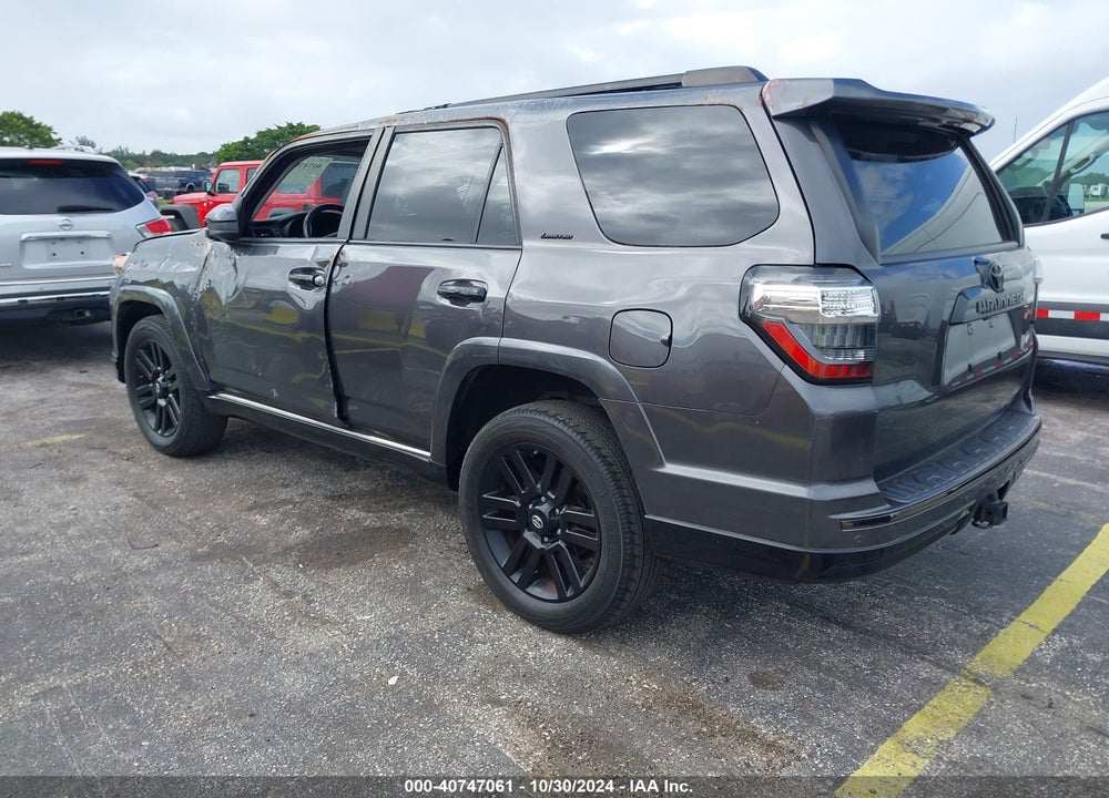 2019 TOYOTA 4RUNNER LIMITED NIGHTSHADE VIN: JTEBU5JR5K5685475