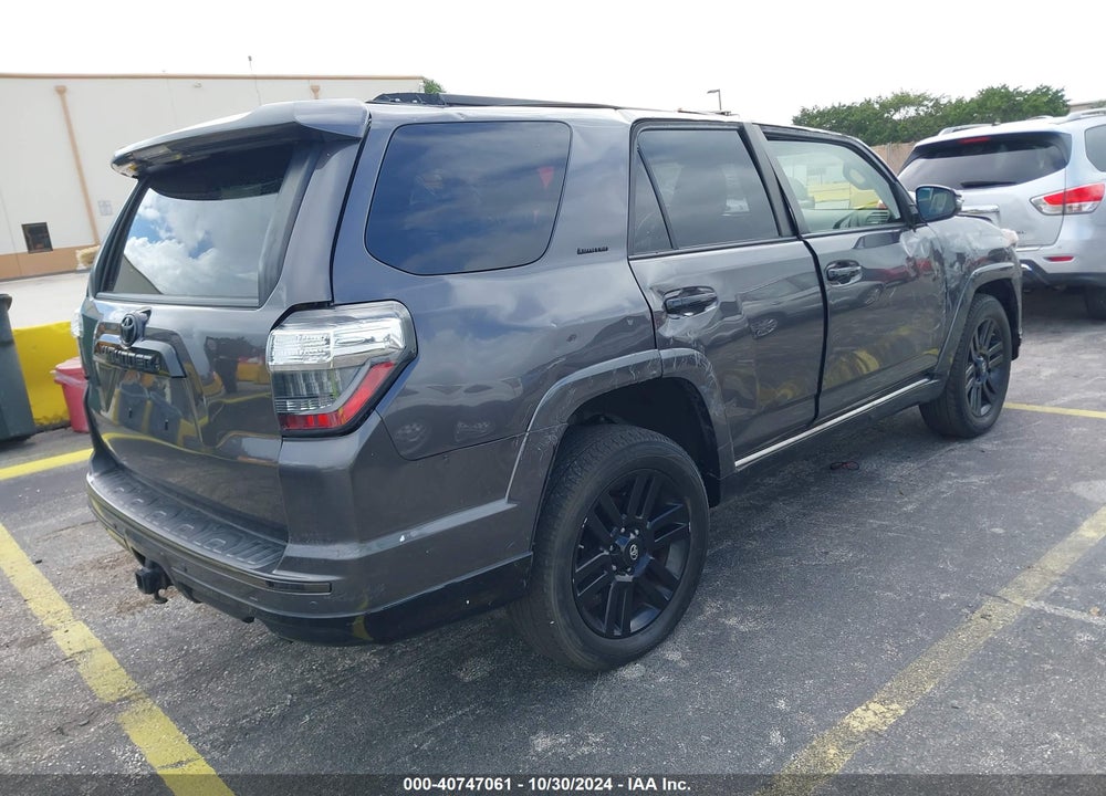 2019 TOYOTA 4RUNNER LIMITED NIGHTSHADE VIN: JTEBU5JR5K5685475
