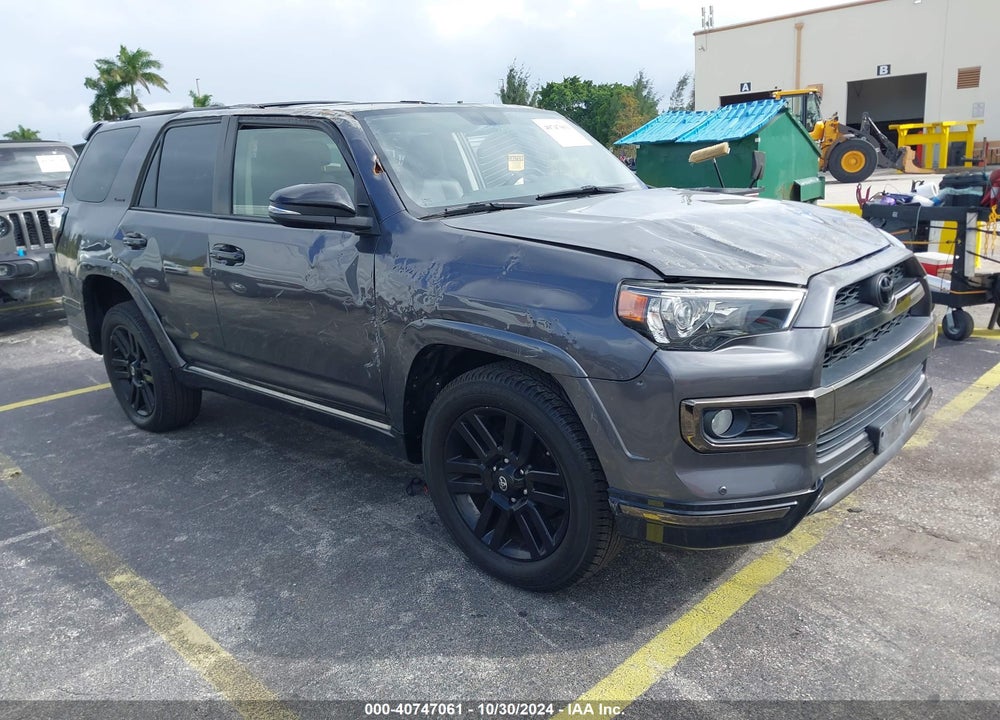 2019 TOYOTA 4RUNNER LIMITED NIGHTSHADE VIN: JTEBU5JR5K5685475