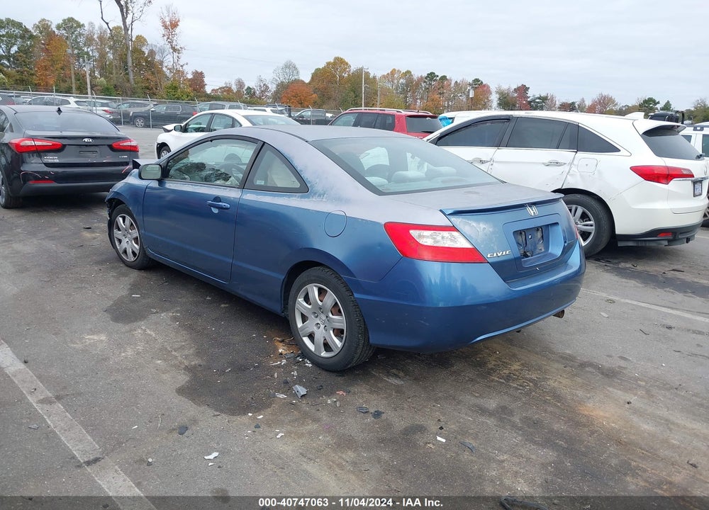 2008 HONDA CIVIC LX VIN: 2HGFG12638H581547