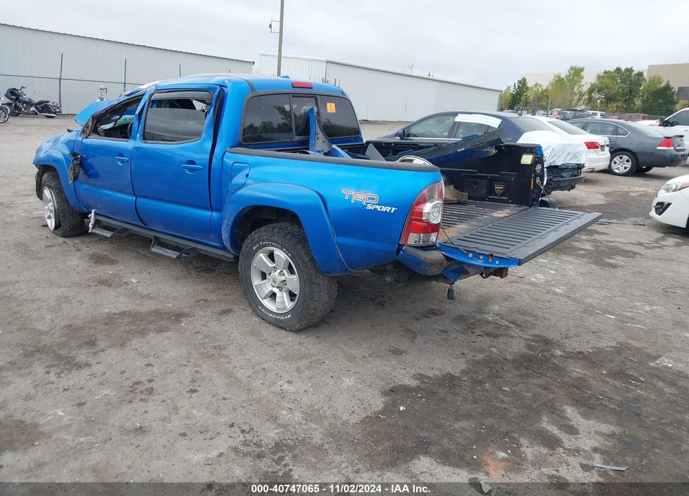 2009 TOYOTA TACOMA DOUBLE CAB VIN: 3TMLU42N09M027842