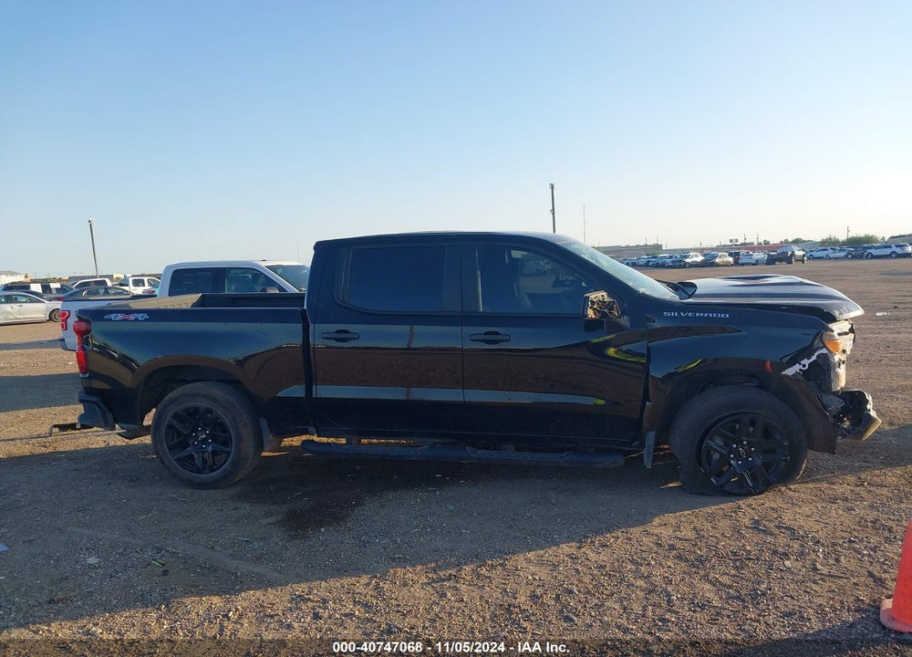 2023 CHEVROLET SILVERADO 1500 4WD SHORT BED CUSTOM VIN: 1GCPDBEK0PZ152911