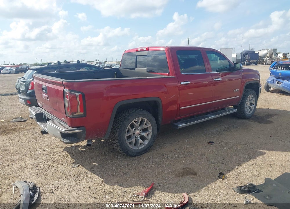 2018 GMC SIERRA 1500 VIN: 3GTU2NEC7JG622541