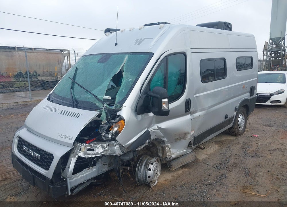 2021 RAM PROMASTER 1500 136 WB VIN: 3C6LRVBG6ME582653
