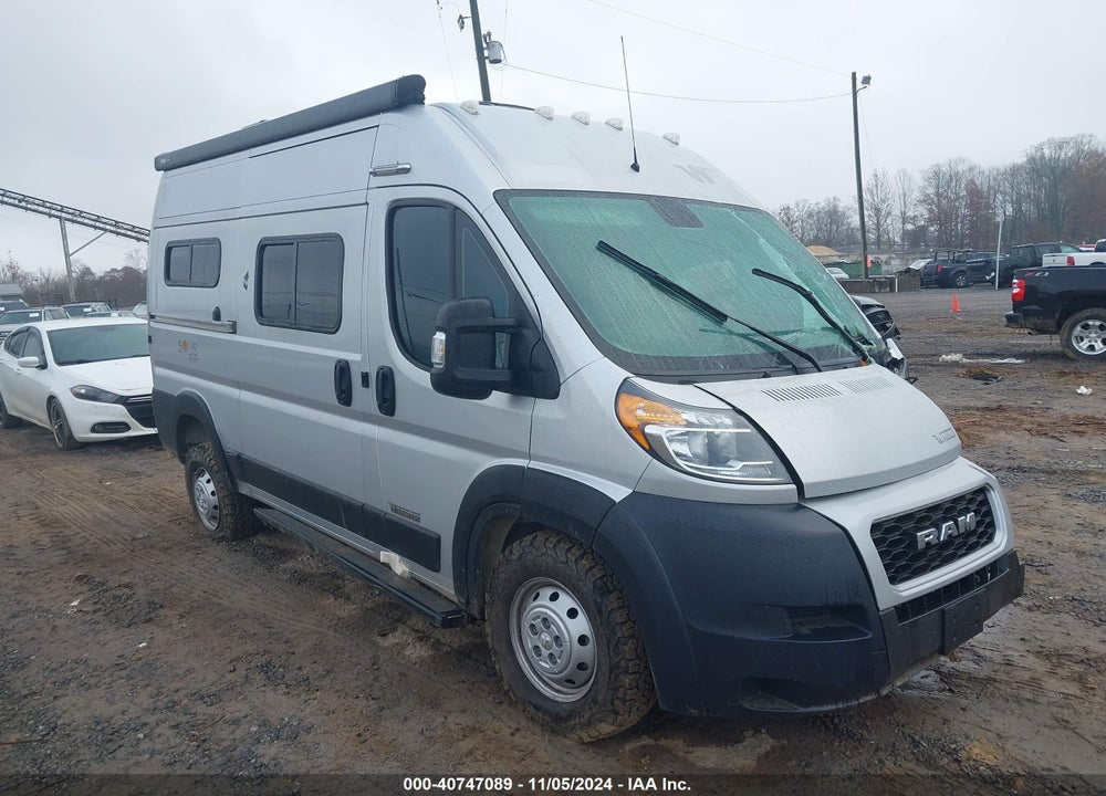 2021 RAM PROMASTER 1500 136 WB VIN: 3C6LRVBG6ME582653