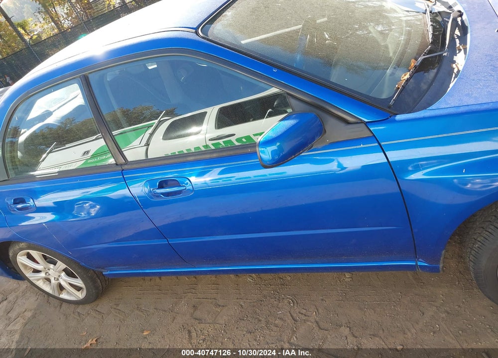 2006 SUBARU IMPREZA WRX/WRX LIMITED/WRX TR VIN: JF1GD79666G506182