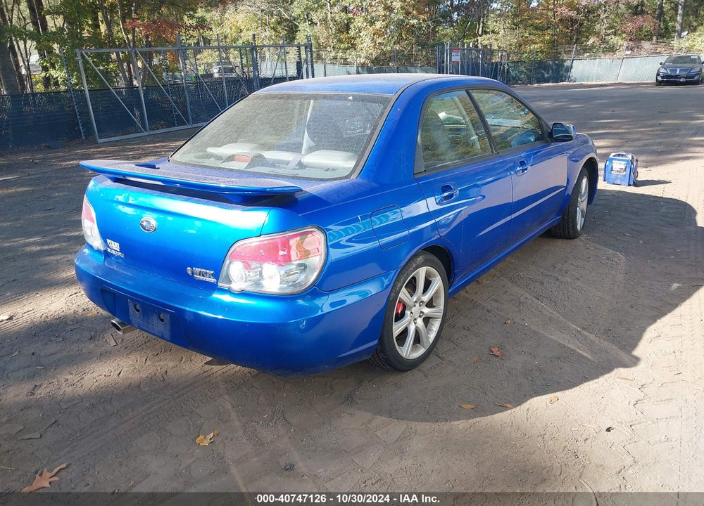 2006 SUBARU IMPREZA WRX/WRX LIMITED/WRX TR VIN: JF1GD79666G506182