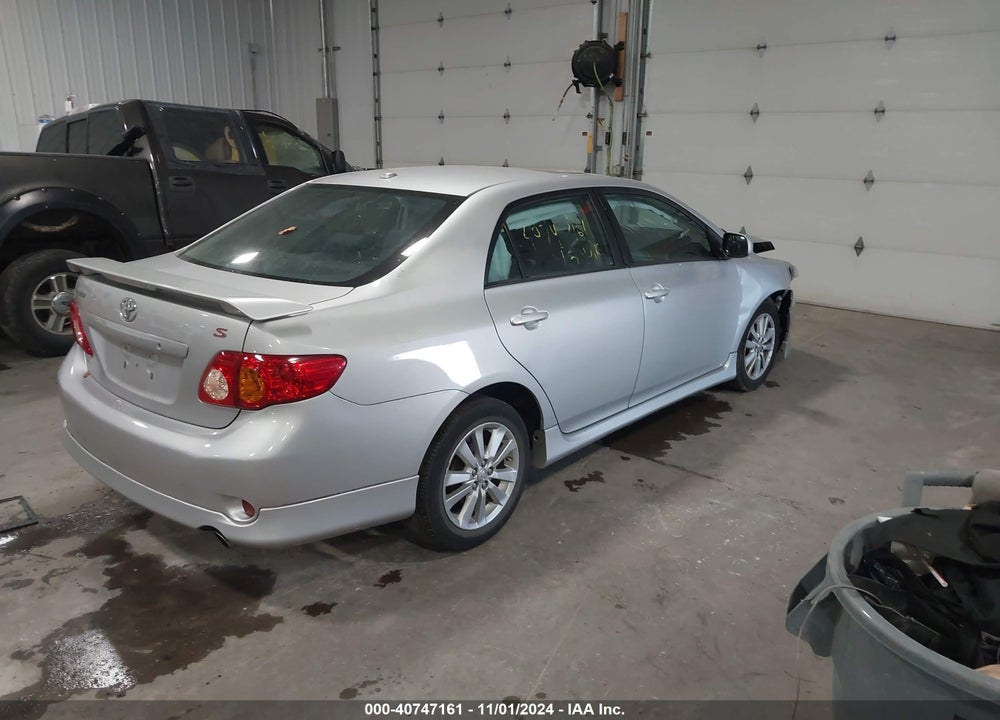 2010 TOYOTA COROLLA S VIN: 2T1BU4EE8AC494124