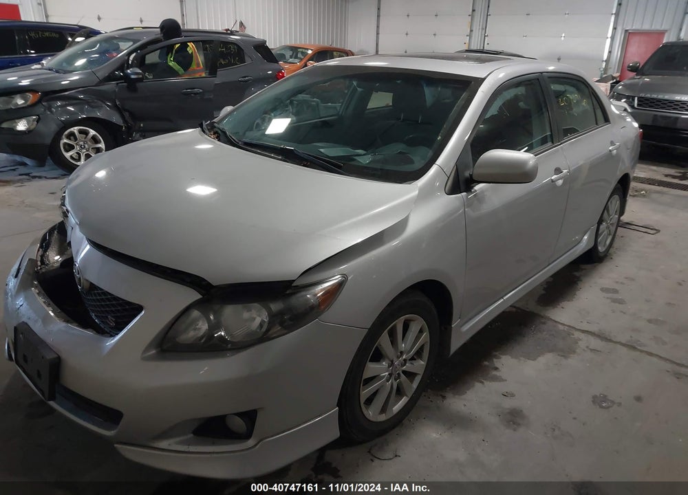 2010 TOYOTA COROLLA S VIN: 2T1BU4EE8AC494124