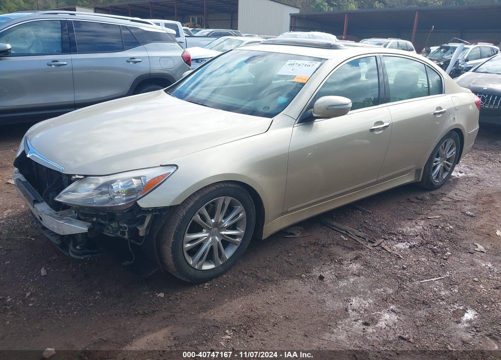 2012 HYUNDAI GENESIS 3.8 VIN: KMHGC4DD2CU173490