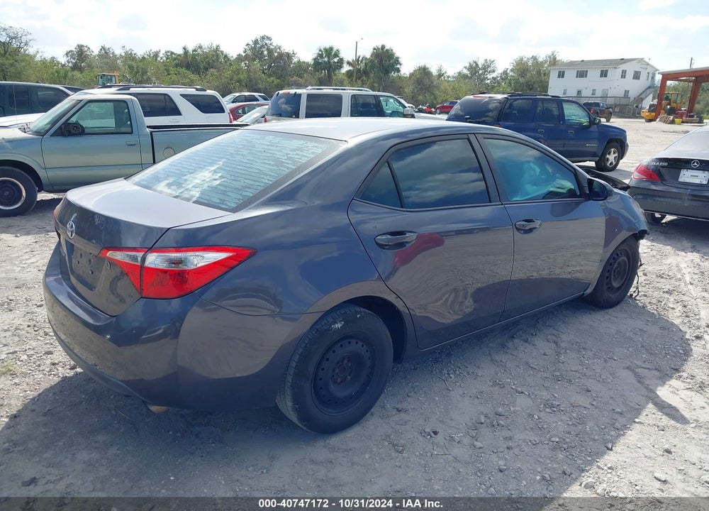 2015 TOYOTA COROLLA L VIN: 2T1BURHE6FC237978