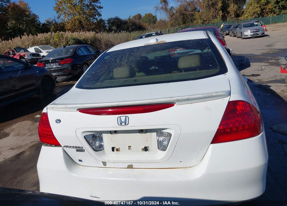2006 HONDA ACCORD 3.0 EX VIN: 1HGCM66536A055392