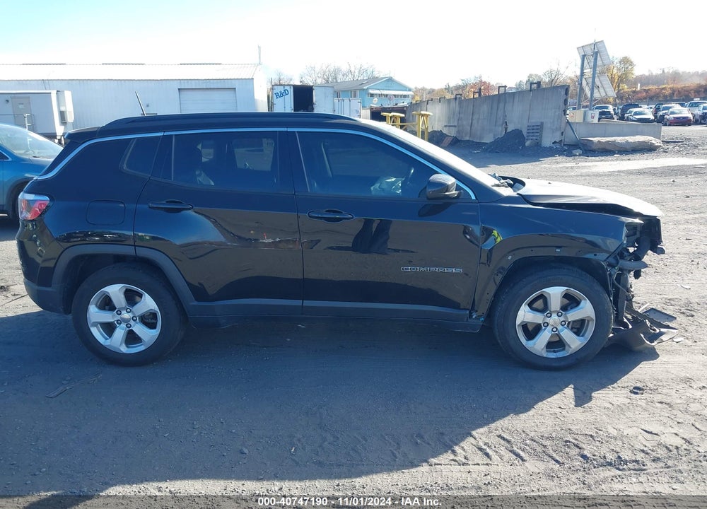 2018 JEEP COMPASS LATITUDE FWD VIN: 3C4NJCBB7JT376721