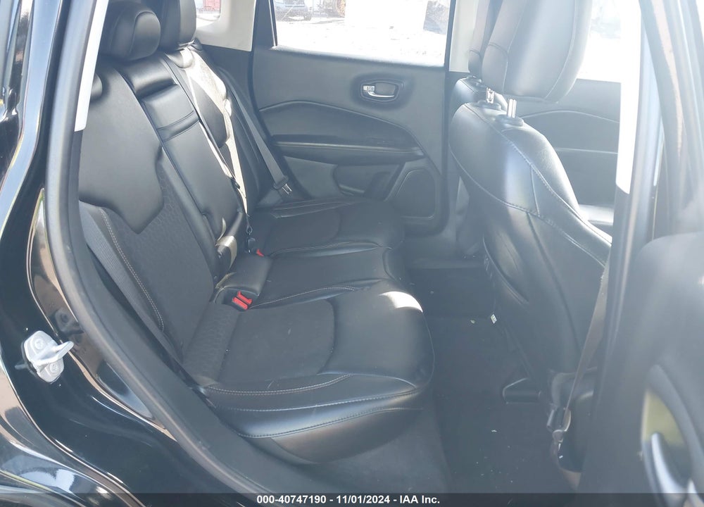 2018 JEEP COMPASS LATITUDE FWD VIN: 3C4NJCBB7JT376721