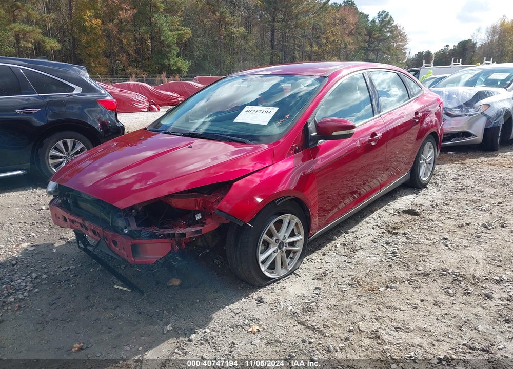 2016 FORD FOCUS SE VIN: 1FADP3F20GL279651