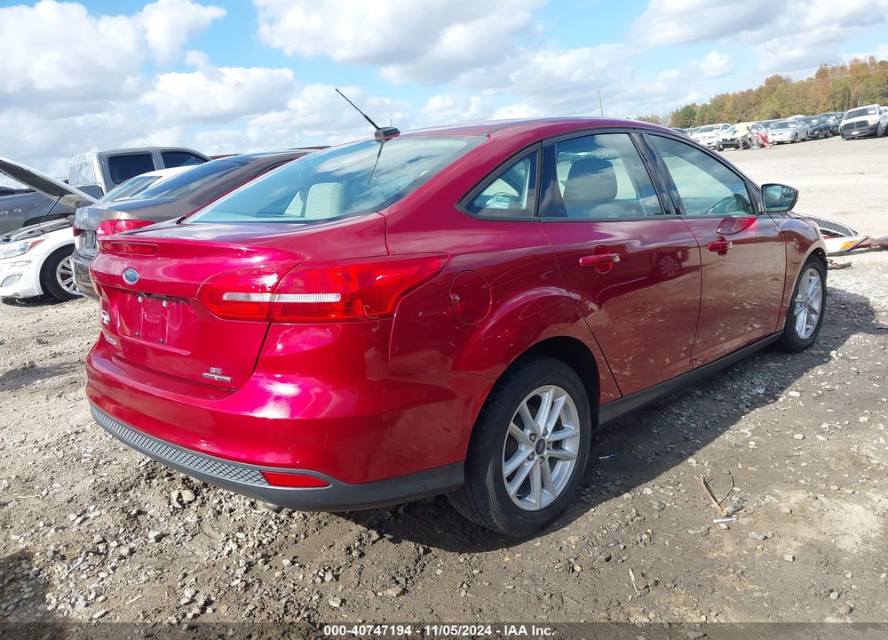 2016 FORD FOCUS SE VIN: 1FADP3F20GL279651