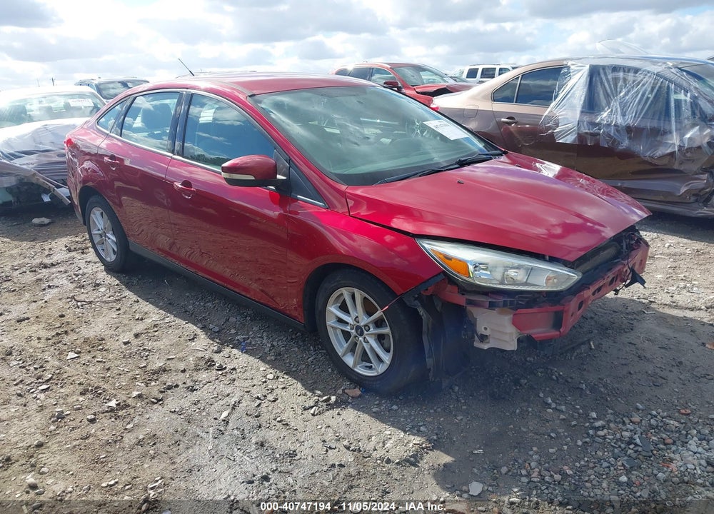 2016 FORD FOCUS SE VIN: 1FADP3F20GL279651
