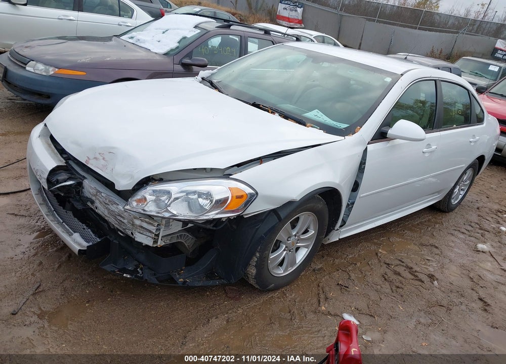 2012 CHEVROLET IMPALA LS VIN: 2G1WF5E39C1276901