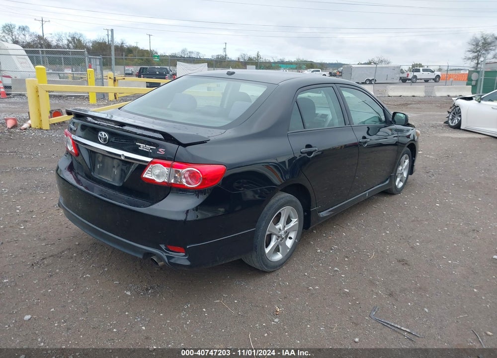 2011 TOYOTA COROLLA S VIN: 2T1BU4EE5BC611918