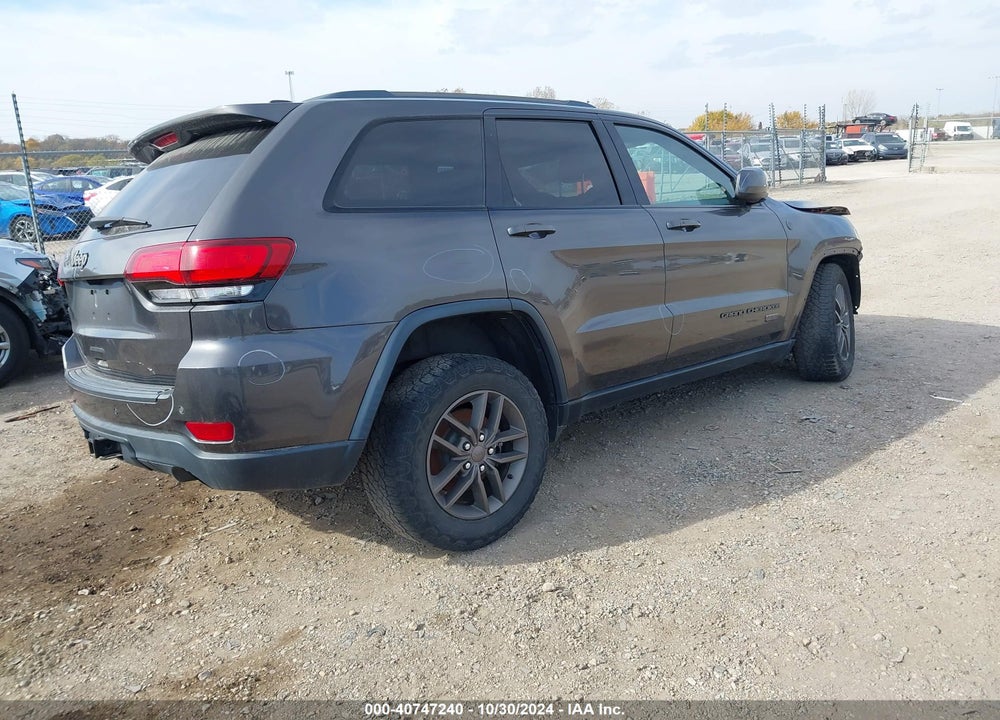 2016 JEEP GRAND CHEROKEE VIN: 1C4RJFAG1GC384592