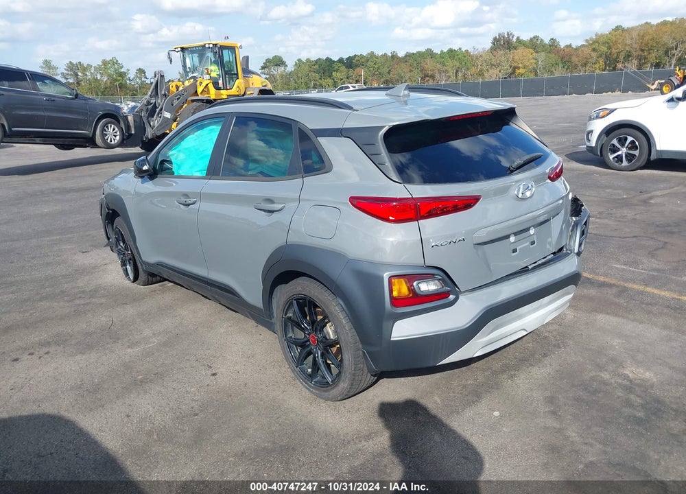 2021 HYUNDAI KONA NIGHT VIN: KM8K63A50MU691933