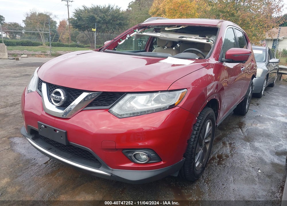 2016 NISSAN ROGUE SL VIN: 5N1AT2MV3GC782330