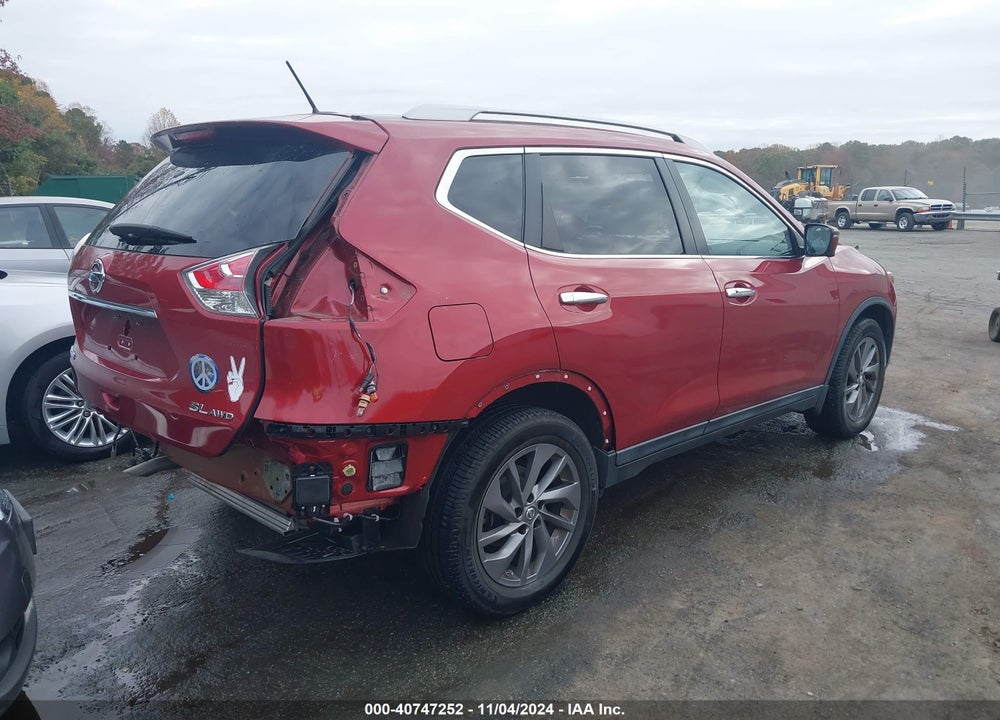 2016 NISSAN ROGUE SL VIN: 5N1AT2MV3GC782330